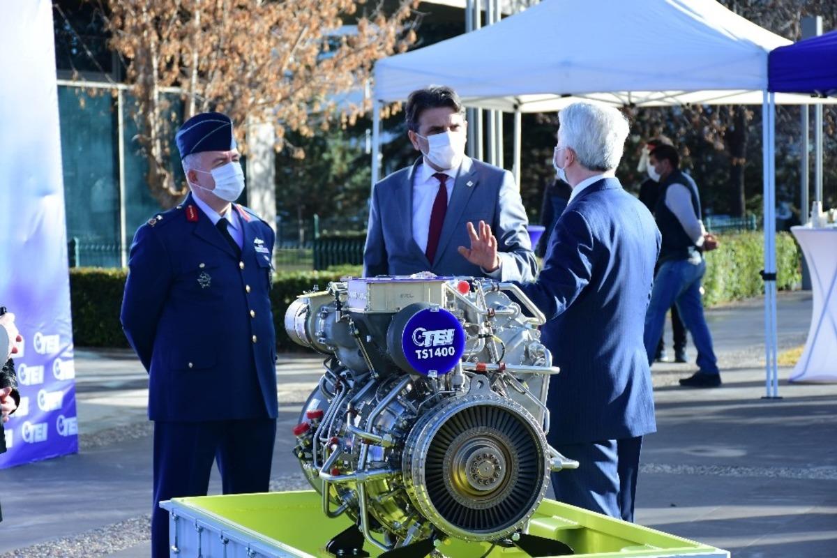 Metin Sara&ccedil;&rsquo;tan ilk milli helikopter motor a&ccedil;ıklaması
