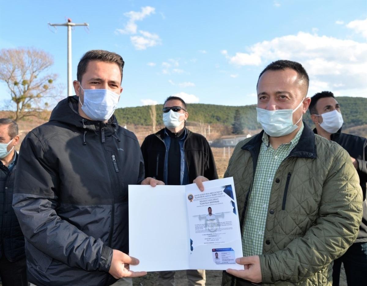 Kamu personeline drone eğitimi verildi