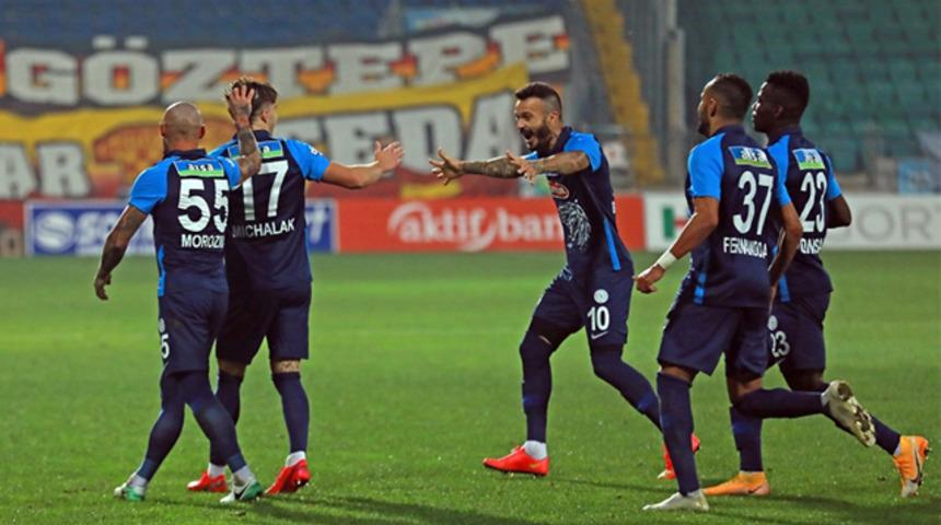 Çaykur Rizespor'da üç puan sevinci