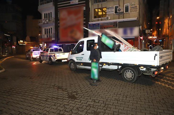 Belediyeden ‘tabela-levha’ temizliği G3