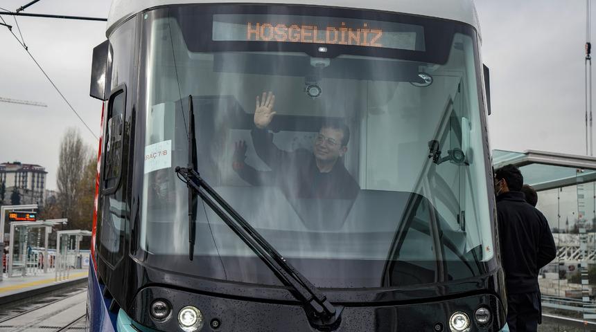 İmamoğlu: Alibeyköy-Cibali tramvay hattı 1 Ocak'ta hizmete giriyor