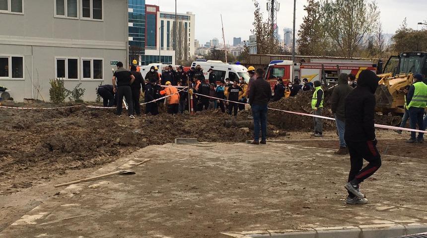 Şantiye alanında toprak kayması: 2 işçi hayatını kaybetti