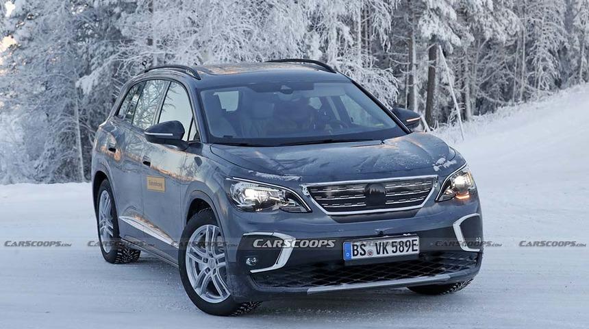 2022 Volkswagen ID.6 kamuflajlı kameralara yakalandı