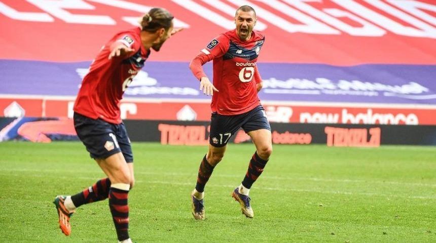 Lille, maç fazlasıyla liderliğe yükseldi