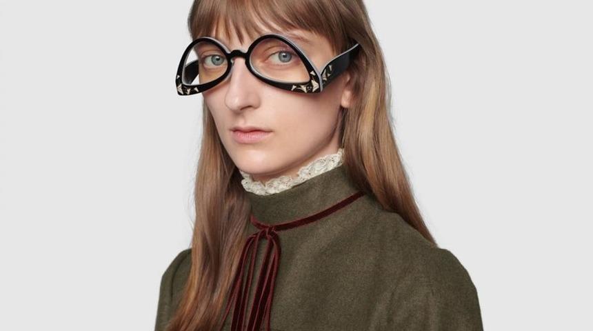 Gucci'nin 5 bin liralık "ters" gözlüğü alay konusu oldu