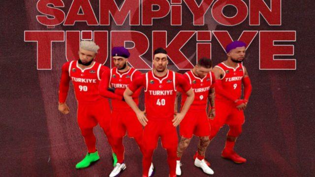Milli takım NBA 2K21 FIBA Espor turnuvasında namağlup şampiyon!