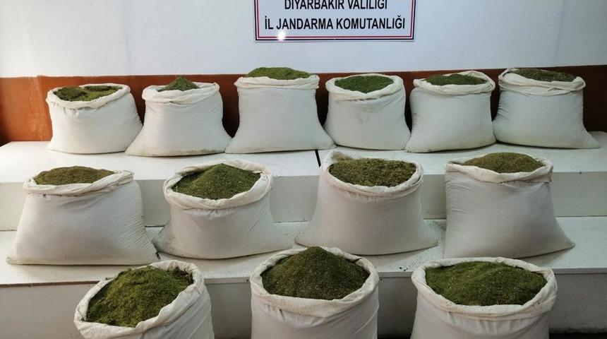 İçişleri Bakanlığı duyurdu! Lice'de 1 ton uyuşturucu ele geçirildi
