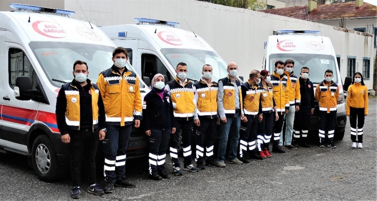 Mersin&rsquo;e g&ouml;nderilen 3 adet yeni doğan ambulansı hizmete girdi