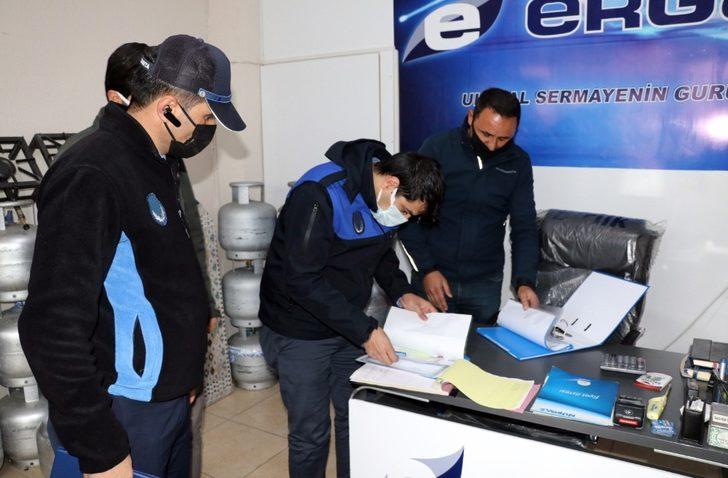 Van’da tüp satış noktaları denetlendi G3