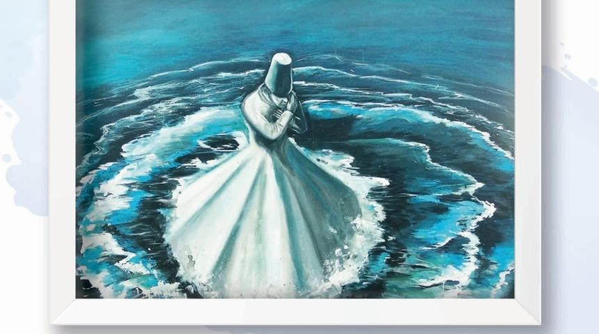 “Mevlana’ya Saygı III” sergisi sanatseverlerle buluştu