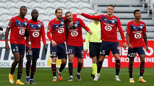 Lille, Fransa Ligue 1'de liderliğe yükseldi