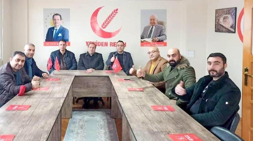 Sungur&rsquo;dan Yeniden Refah&rsquo;ın Paland&ouml;ken teşkilatına ziyaret