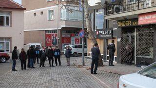Kütahya'da kuyumcu soygununu komşu esnafın dikkati önledi