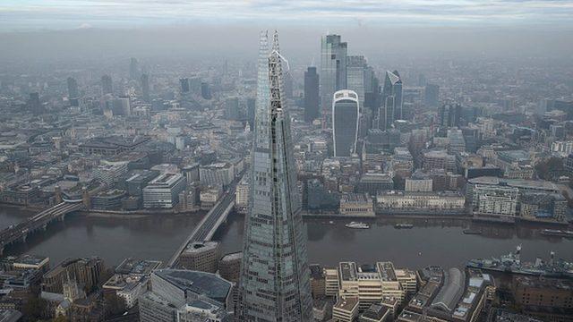 Londra'da Katar'ın sahibi olduğu Shard binası