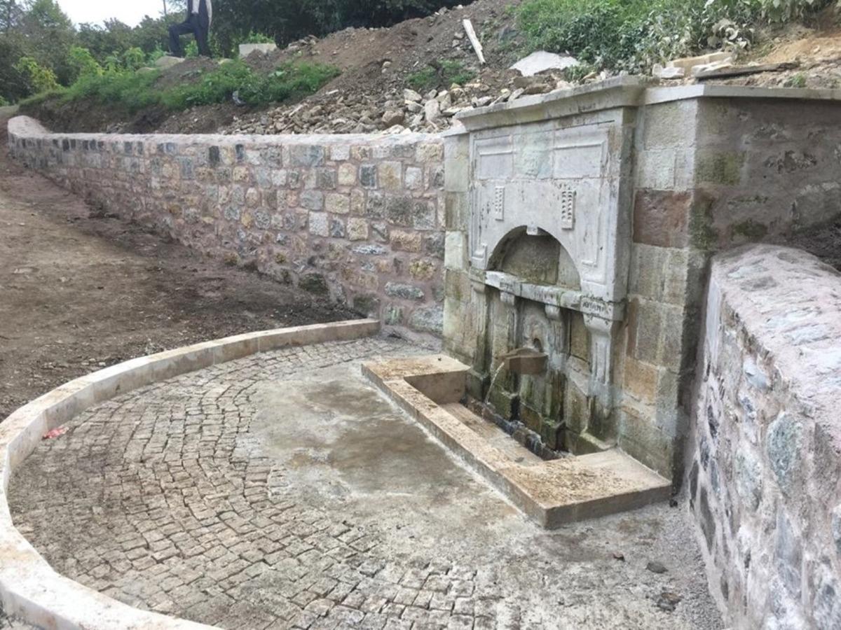 Ordu&rsquo;da tarihi &ccedil;eşmeler onarılıyor