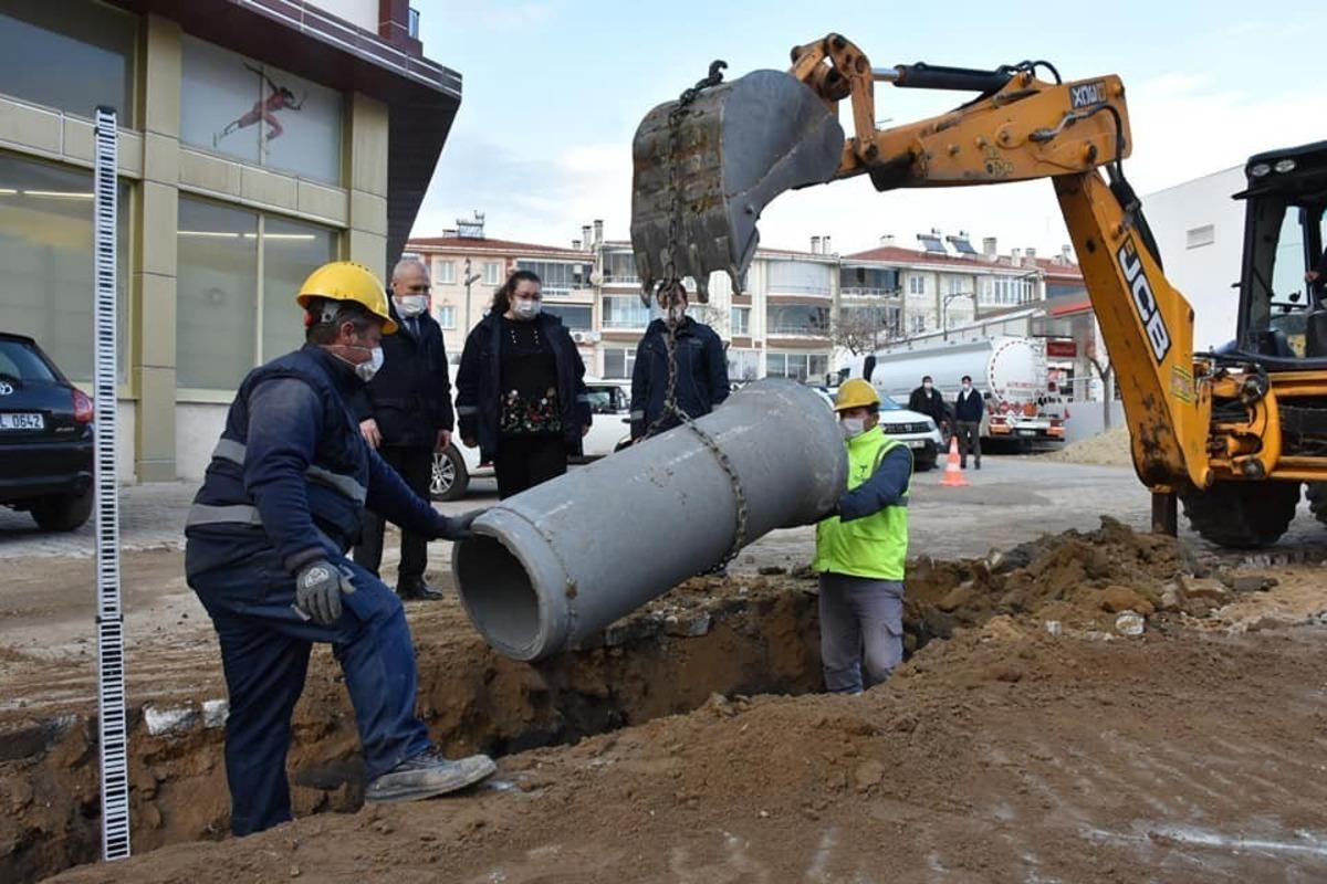 Tekirdağ genelinde altyapı &ccedil;alışmaları s&uuml;r&uuml;yor