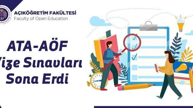 Açıköğretim Fakültesi vize sınavları sona erdi