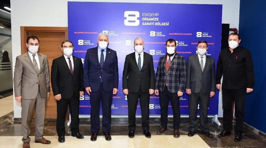 Vergi Dairesi Başkanı Çelik’ten Eskişehir OSB’ye ziyaret