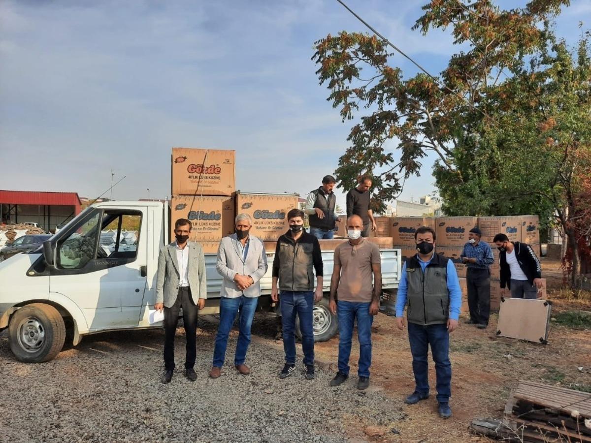 Bing&ouml;l&rsquo;de k&ouml;ylere soba dağıtımı yapıldı