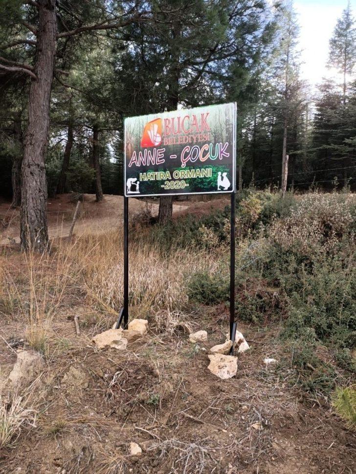 Bucak’ta Anne ve Çocuklarına Özel Hatıra Ormanı Oluşturuldu G3