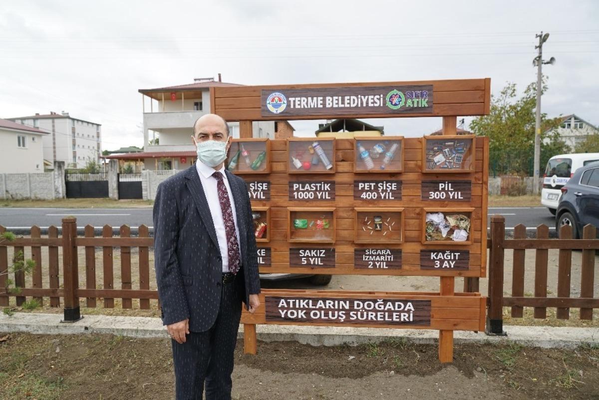 Terme Sıfır Atık Projesi&rsquo;nde &ouml;nc&uuml; oluyor