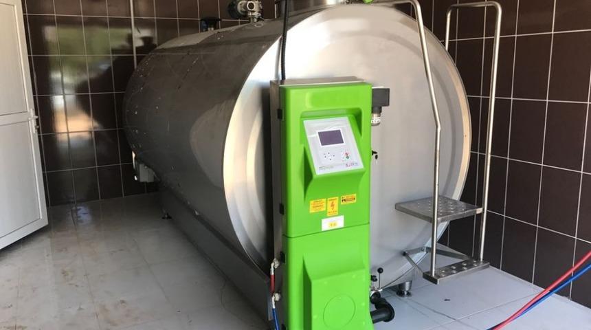 B&uuml;y&uuml;kşehir&rsquo;den besicilere s&uuml;t tankı desteği