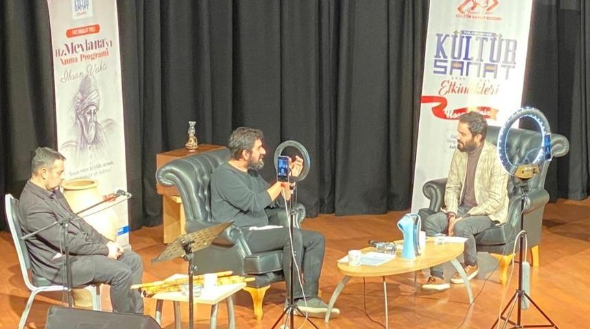 Tuzla&rsquo;da Mevlana&rsquo;yı anma yayını d&uuml;zenlendi