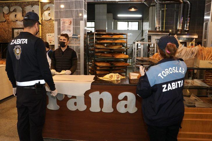 Toroslar zabıtasından fırınlara hijyen denetimi G5