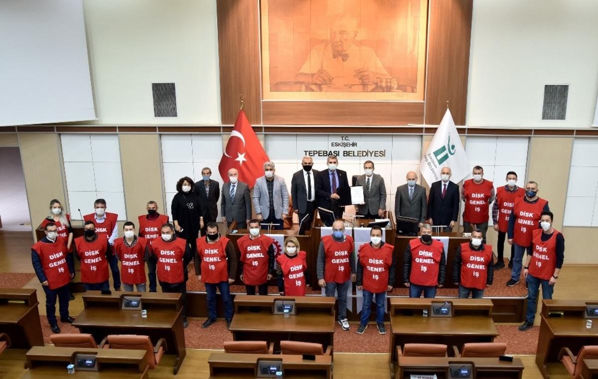 Eskişehir&rsquo;de toplu iş s&ouml;zleşmesi sevinci