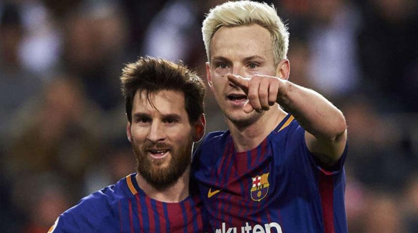 Ivan Rakitic'ten Arda Turan'a: Cim Bom gol gol gol!
