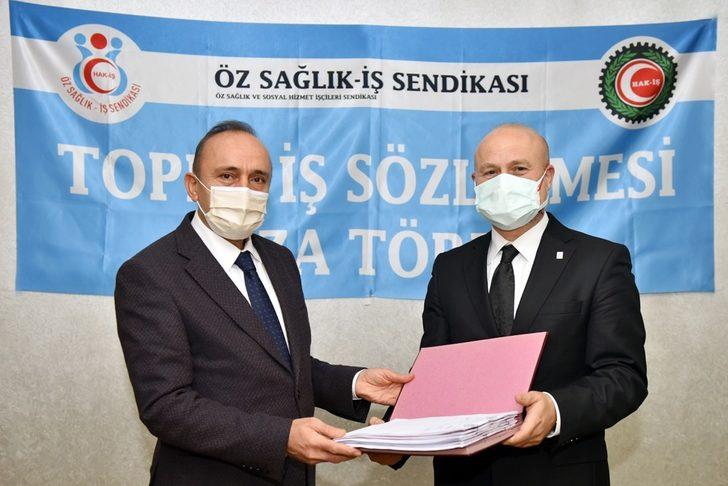 Manisa CBÜ’de sağlık ve sosyal hizmetler kolundaki işçiler için imza atıldı G1