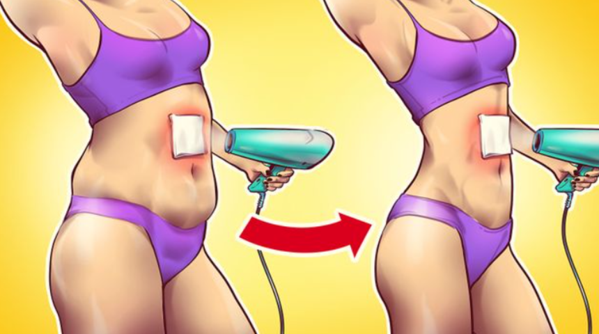 Ne egzersiz ne de diyet! Karın bölgenize tuz ve zencefil karışımı koyup...