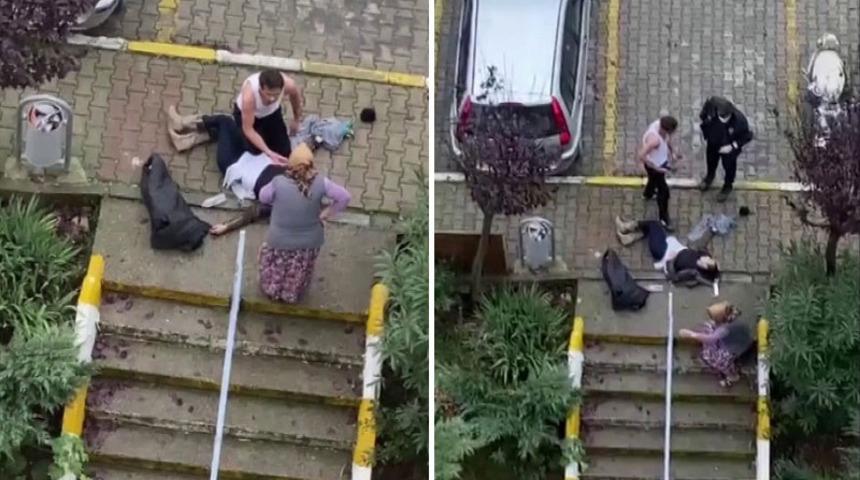 Tuzla'da dehşete d&uuml;ş&uuml;ren olay! Kocası tarafından bı&ccedil;aklanan kadın yol ortasında hayatını kaybetti