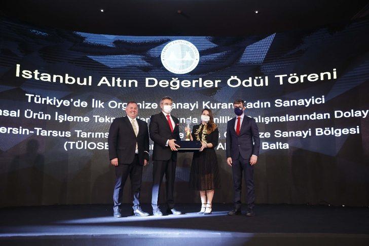 Akyürek Balta’ya ‘Yılın Sanayici İş Kadını" ödülü G1