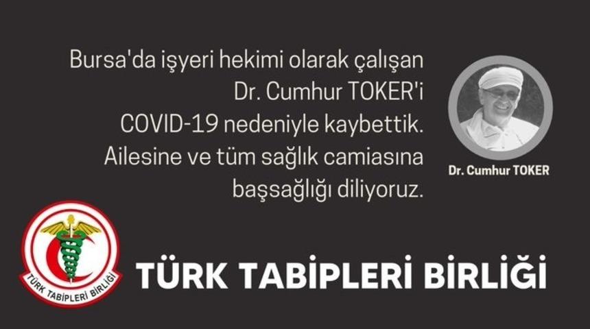 Bursa&rsquo;da bir doktor daha koronavir&uuml;s sebebiyle hayatını kaybetti