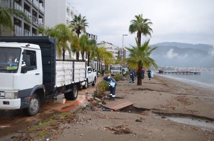 Marmaris’te sağanak yağışlar sorunsuz atlatıldı G5