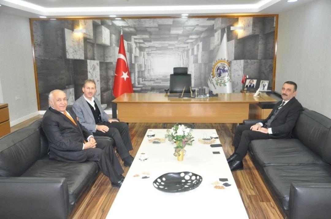 Siirt Valisi Hacıbektaşoğlu TSO y&ouml;netimi ile bir araya geldi