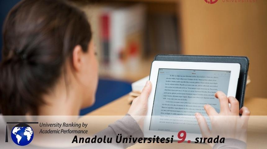 Anadolu Üniversitesinden büyük başarı
