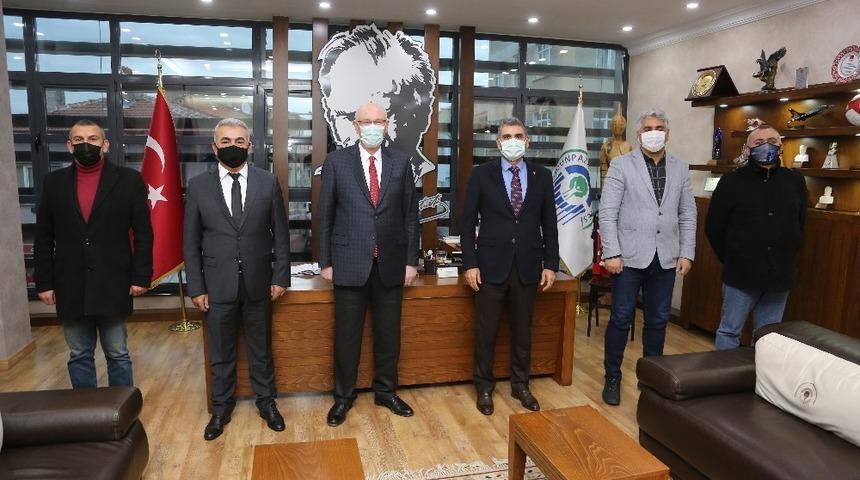 Genel İş Genel Başkanı Remzi Çalışkan Başkan Kurt’u ziyaret etti