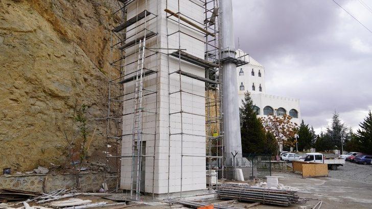 Keçiören’de Estergon Kalesi’ne 25 metrelik panoramik asansör G1