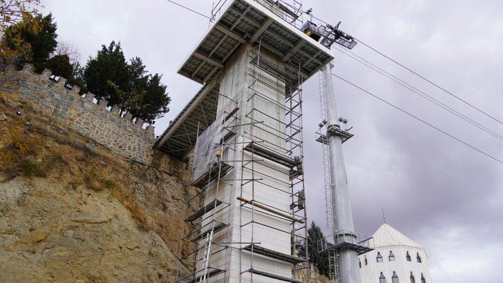 Keçiören’de Estergon Kalesi’ne 25 metrelik panoramik asansör G2