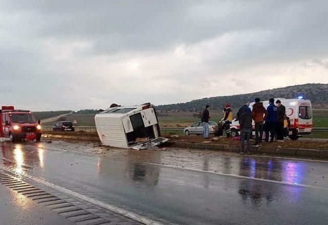 Kahramanmaraş’ta trafik kazası: 6 yaralı