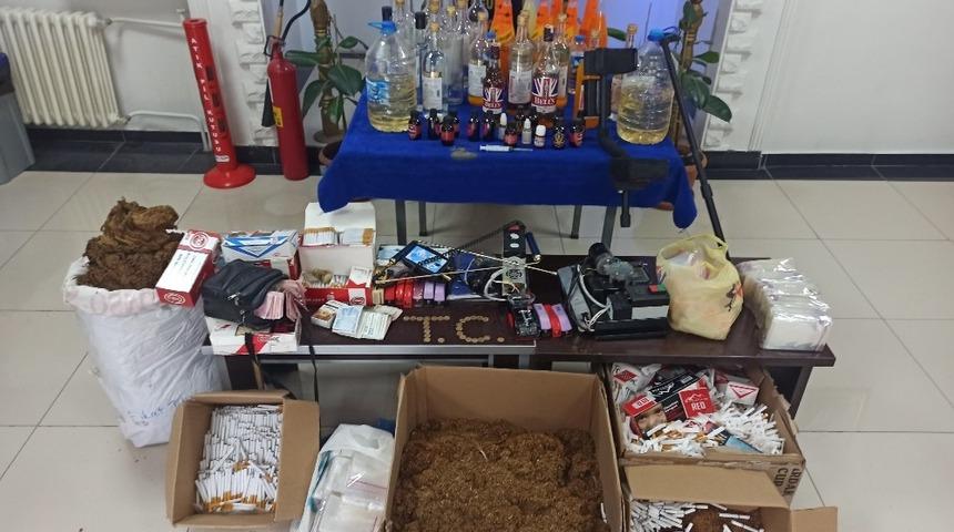 Alaçam’da kaçak içki ve uyuşturucuya geçit yok