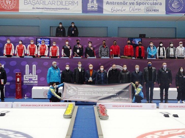 Esra Çakmur Curling Ligi başladı G1