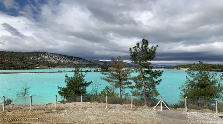 Yatağan Mavi Göl nerede? Yatağan Mavi Göl yol tarifi - Yatağan kül gölü