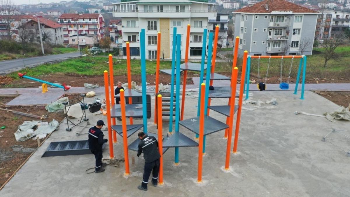 Başiskele&rsquo;ye rengarenk ve donanımlı yeni park
