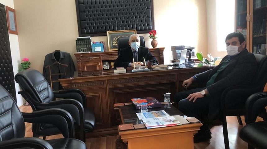 Başkan &Ccedil;iğdem&rsquo;den M&uuml;ft&uuml; G&uuml;nd&uuml;z&rsquo;e ziyaret