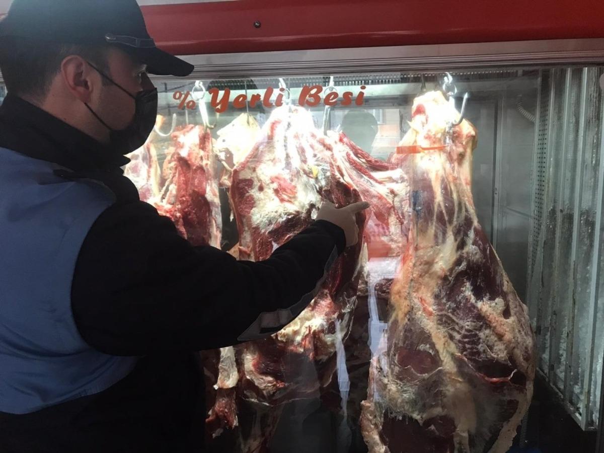 Bafra&rsquo;da kasaplar denetlendi