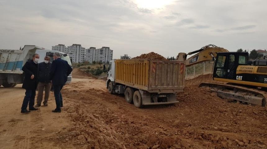 Başkan Kılın&ccedil; yol genişletme &ccedil;alışmalarını inceledi