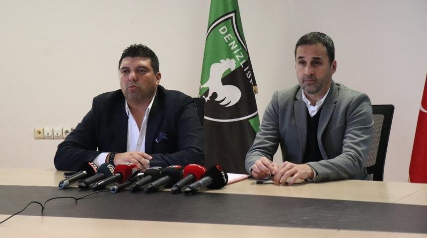 Denizlispor Teknik Direktörü Koşukavak ilk antrenmanına çıktı
